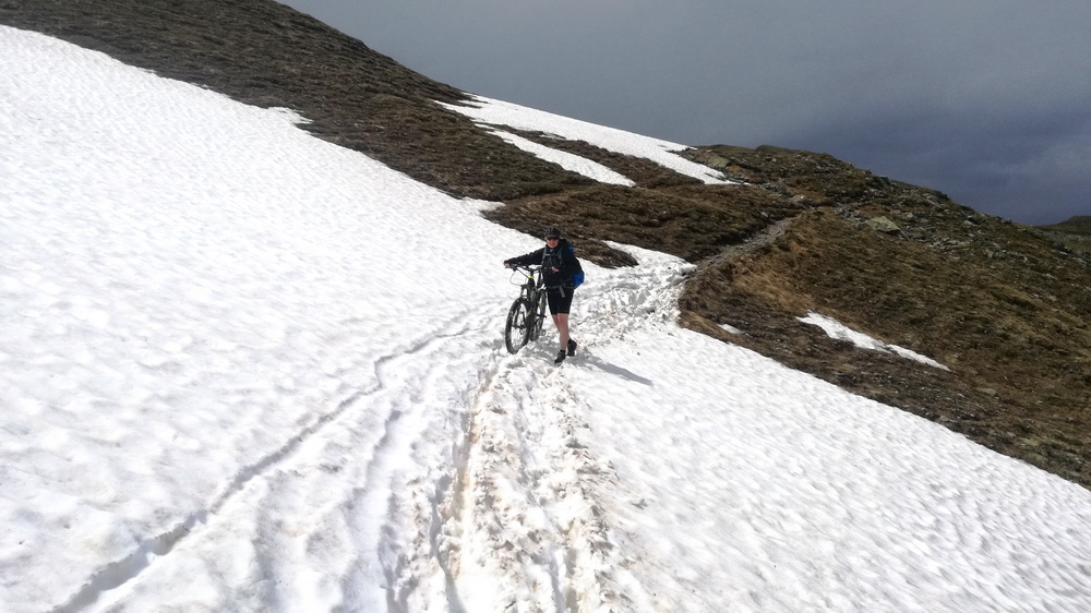 Schnee Demutpassage - MTB